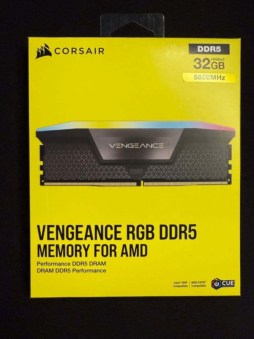 九*慈様 CORSAIR VENGEANCE RGB DDR5 32GB