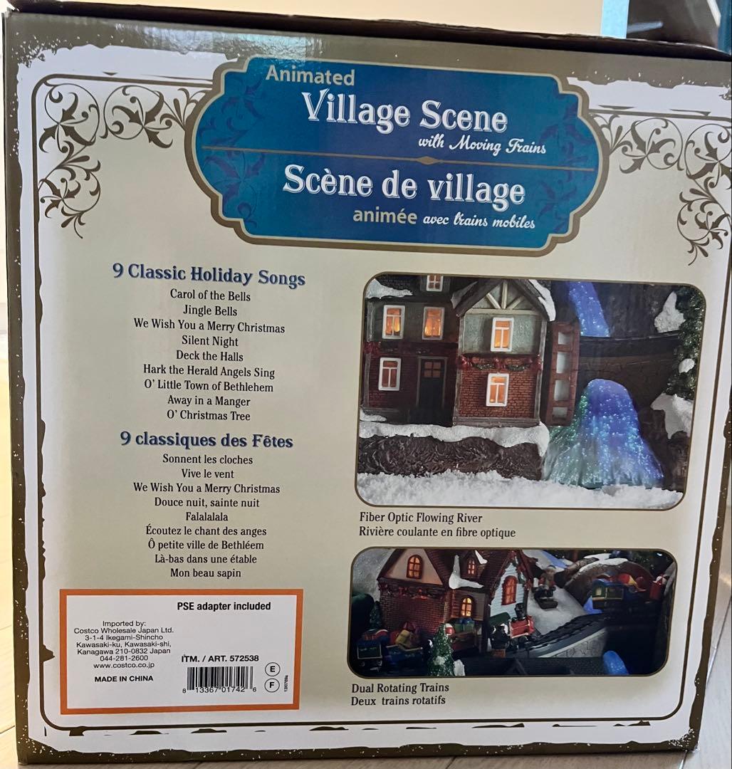 クリスマス飾り　ライト・音楽付き