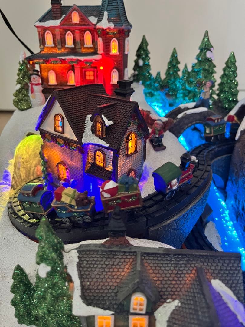 クリスマス飾り　ライト・音楽付き