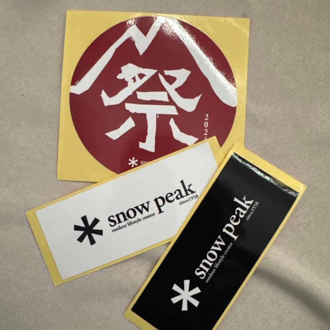 非売品オマケ付 スノーピーク コンパクトスリムマット peak