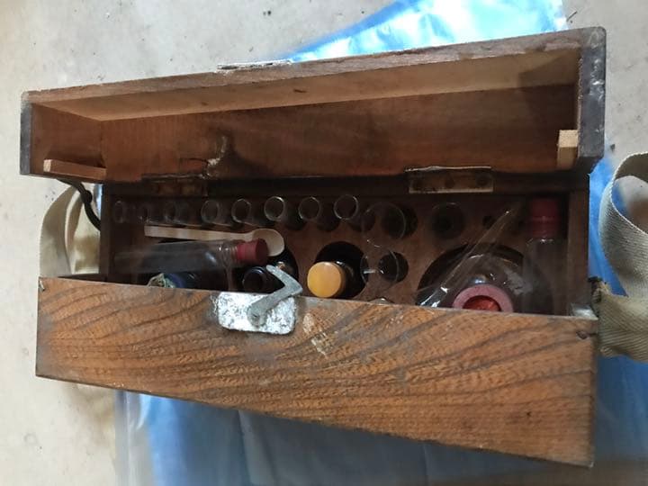 昭和レトロ　土壌診断器具　箱入り