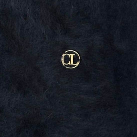 極美品✨️foxカシミアボートネックニット　カプリシュレマージュ　ネイビー