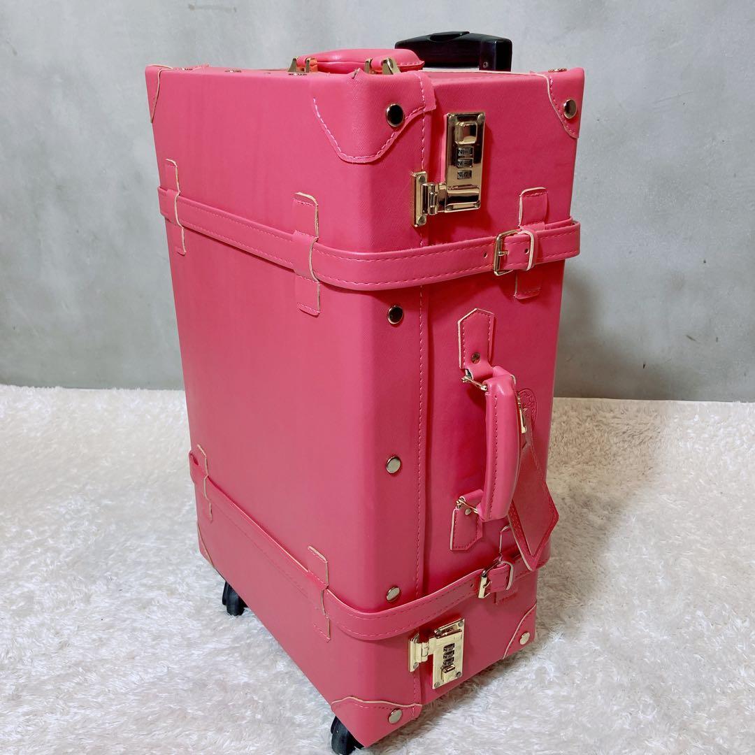人気✨ユーラシアトランク　ショッキングピンク　機内持ち込み　キャリーケース