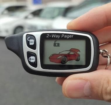 液晶リモコン、簡易アラームＵＧＫ用、電池１本付属