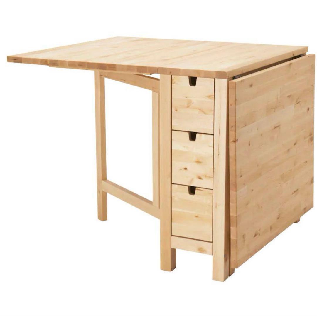 IKEA 折り畳みダイニングテーブル ノールデン