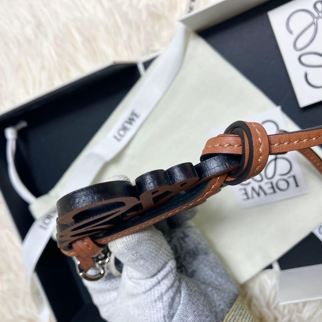 【未使用級】 LOEWE アナグラム キーホルダーチャーム