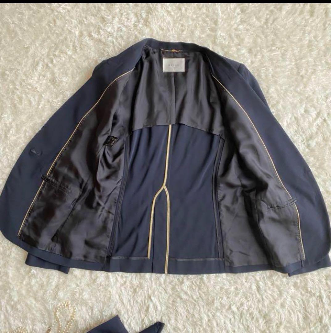 美品☆ベイジセットアップパンツフォーマル入学式卒業式