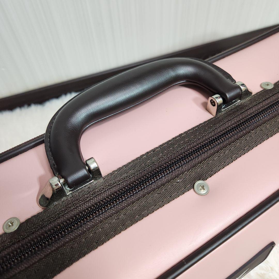 【入手困難】Lang CK-66 バイオリン用ケース 湿度計 温度計付き ピンク