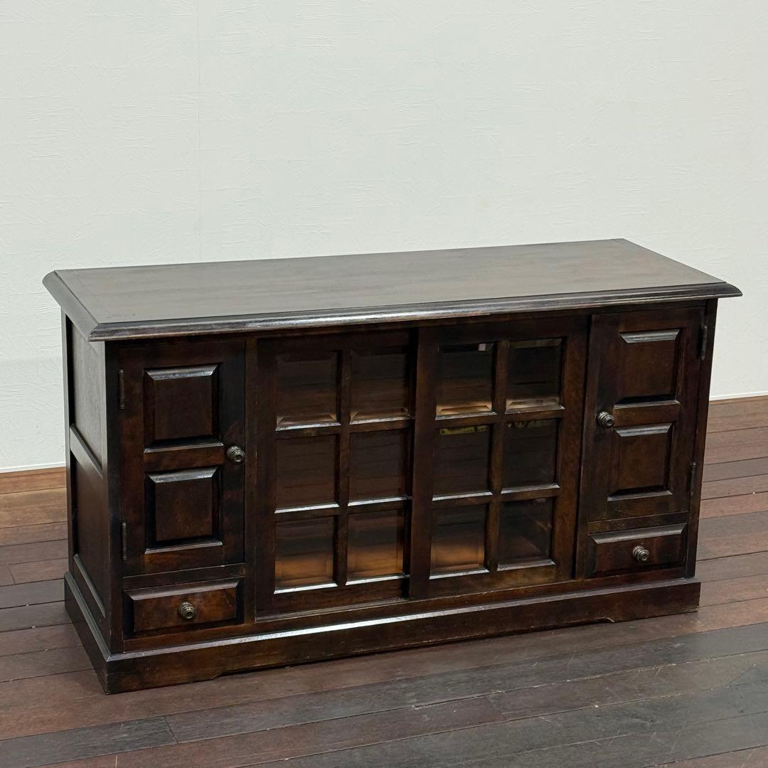 H21K71 北海道民芸家具 サイドボード HM135K 39万