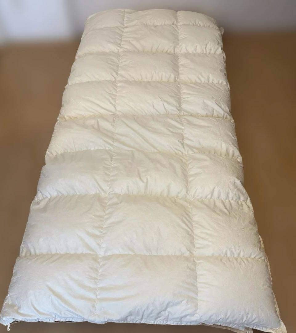 羽毛布団 キングロング ホワイトグース 95% 冬用 日本製