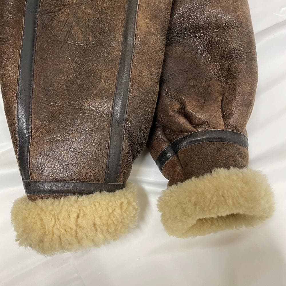 ◆DOG FIGHT フライト ジャケット ムートン 01021