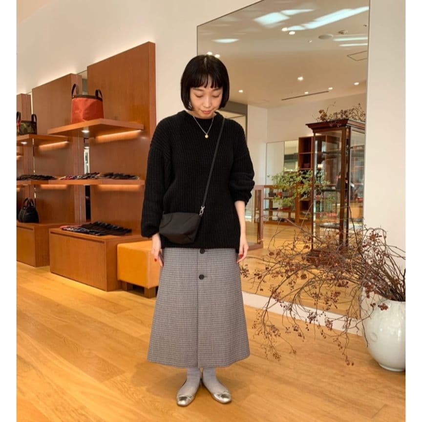 h*i様 エルベシャプリエ　船形ポーチ　XS