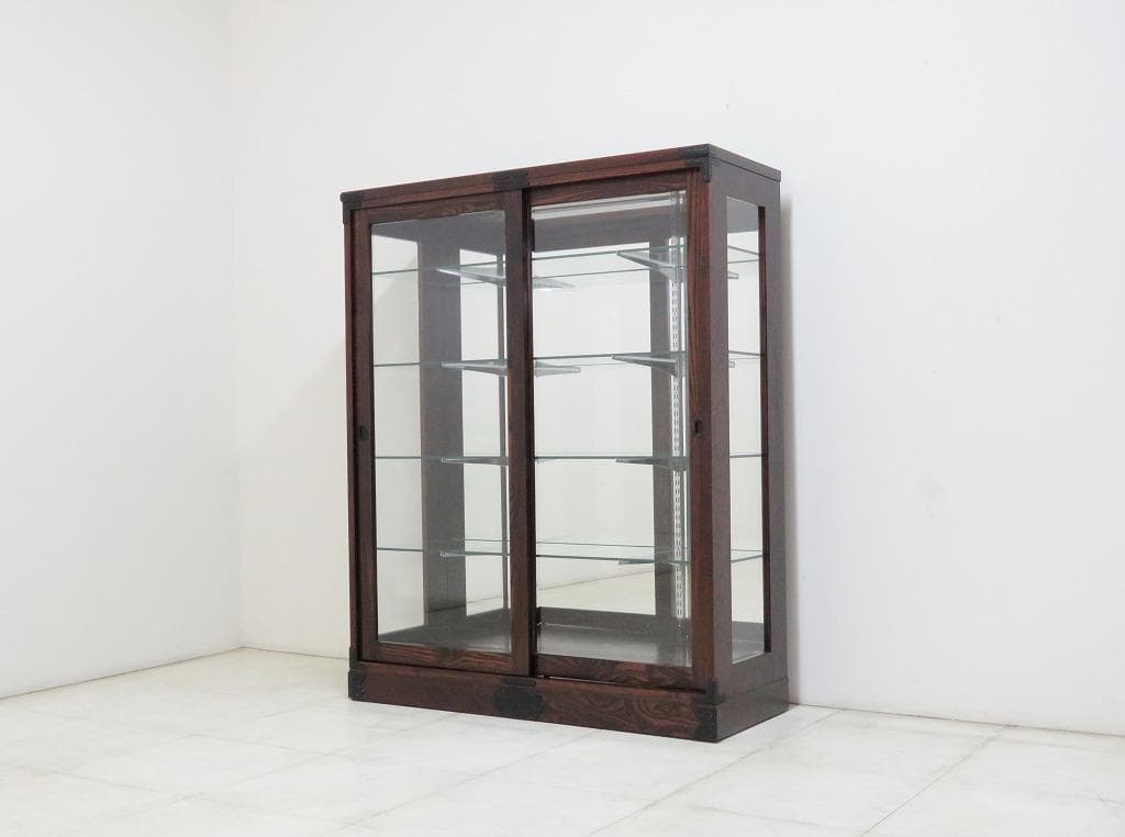 ★美品★岩谷堂箪笥■別注キュリオケース■ショーケース 飾り棚 ディプレイ 什器