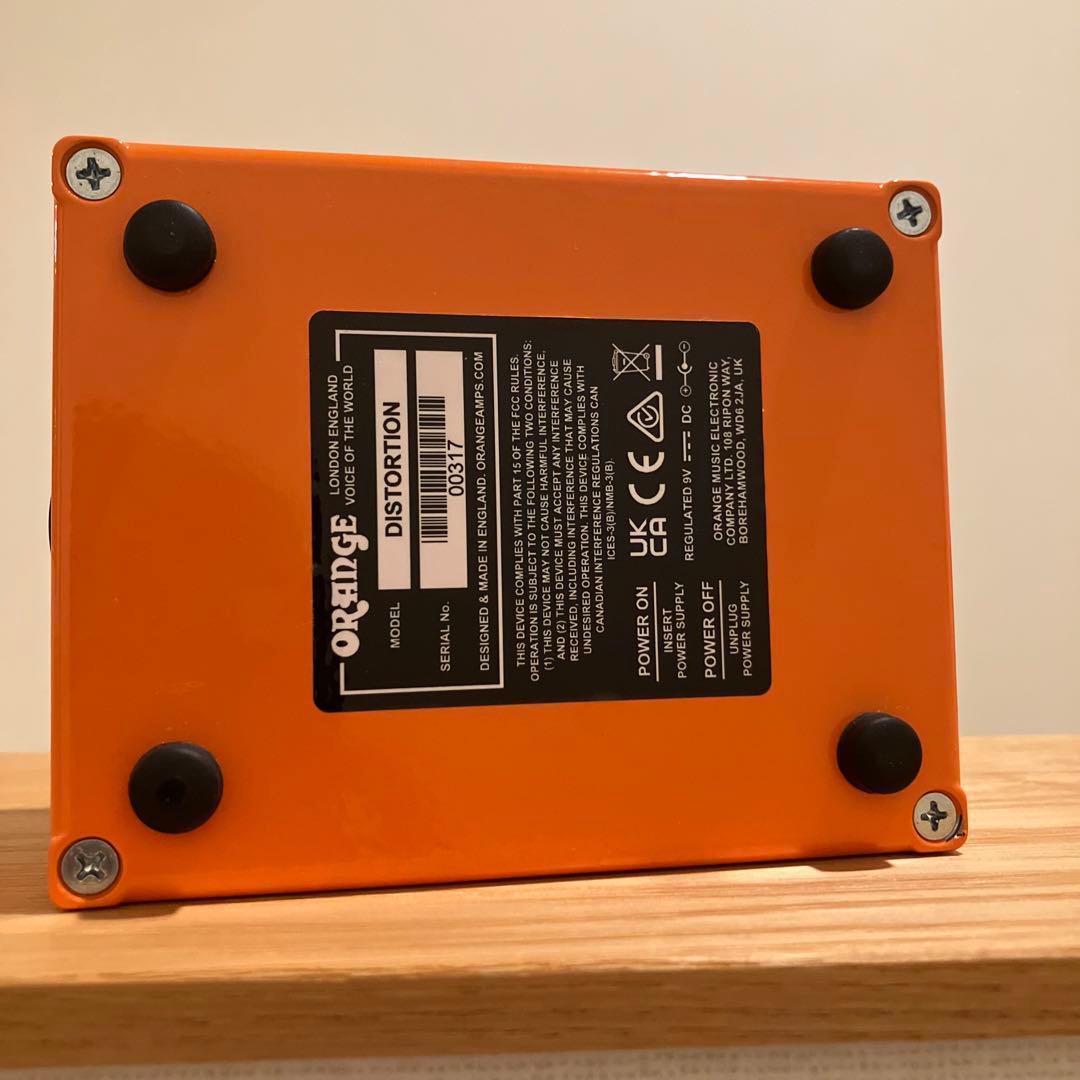 Orange Distortion ギターエフェクター
