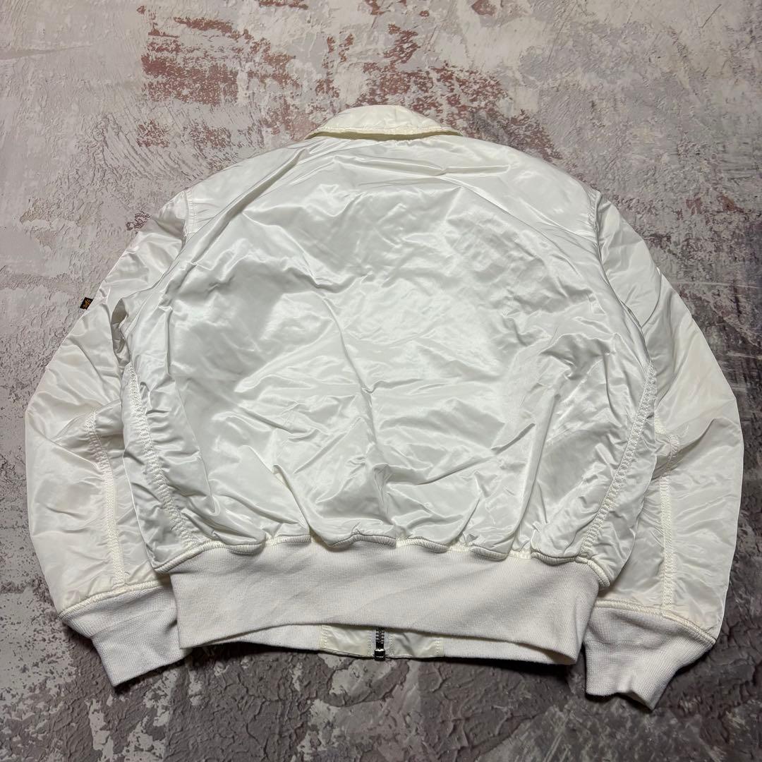 ALPHA INDUSTRIES CWU-45P フライトジャケット 白 XL