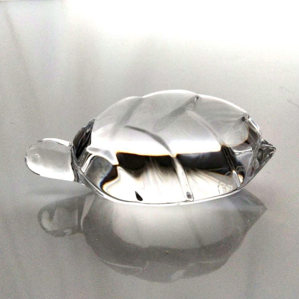 【新品】バカラ　亀　かめ　カメ　縁起物　ペーパーウェイトクリスタル