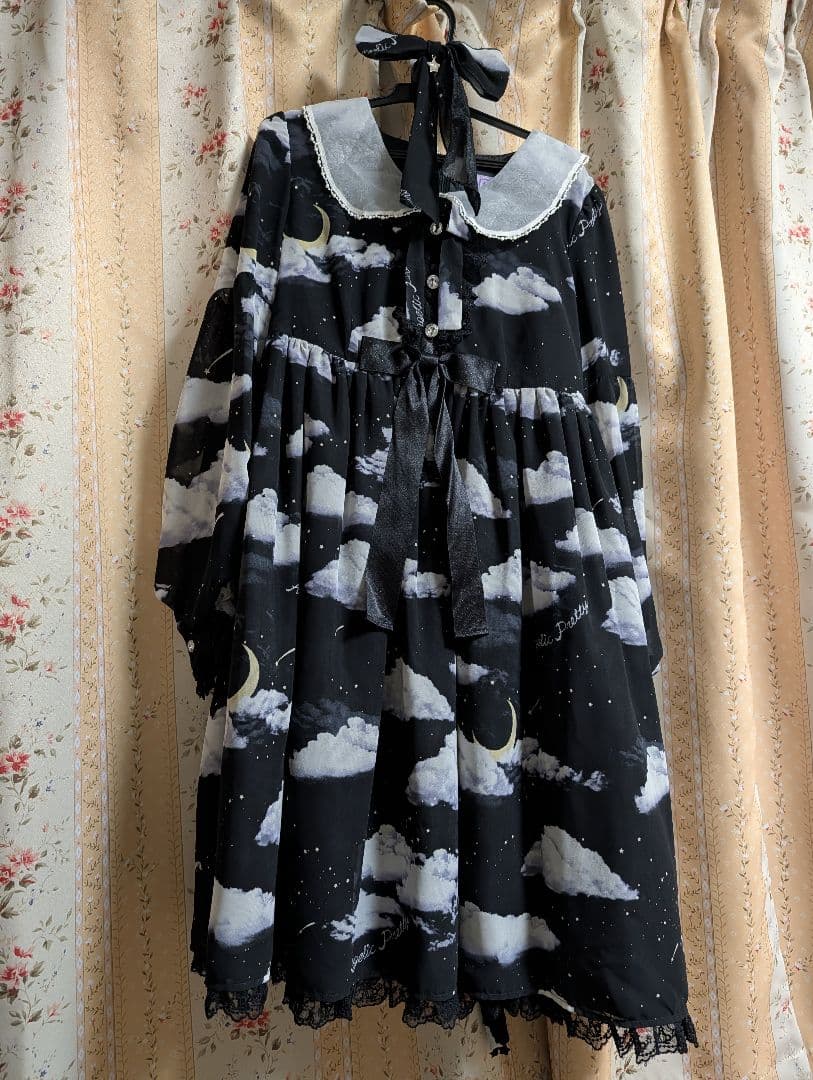 Angelic Pretty ワンピースMisty Sky ワンピース　クリップ