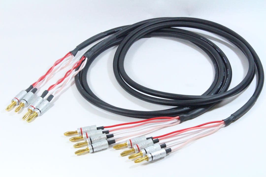 CANARE 4S8 バイワイヤリング対応 【7m ペア スピーカーケーブル】