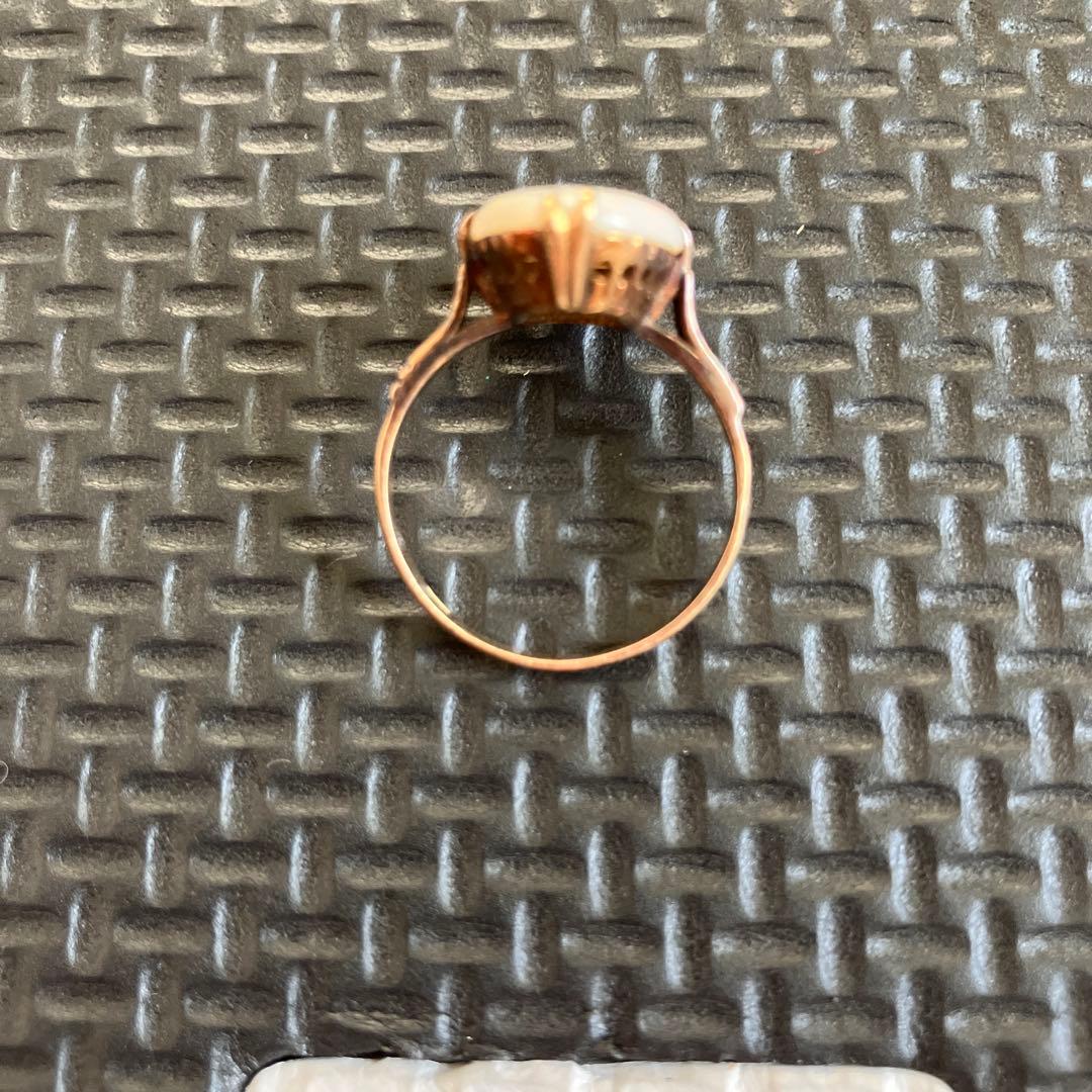 昭和レトロ　ヴィンテージ　アンティーク　指輪　リング　K18 ファッションリング