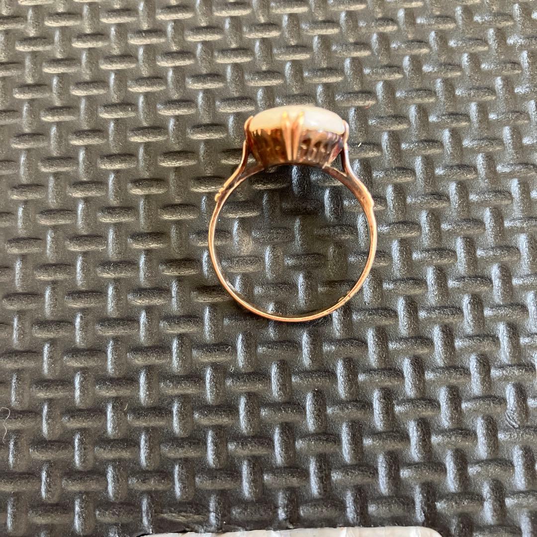 昭和レトロ　ヴィンテージ　アンティーク　指輪　リング　K18 ファッションリング