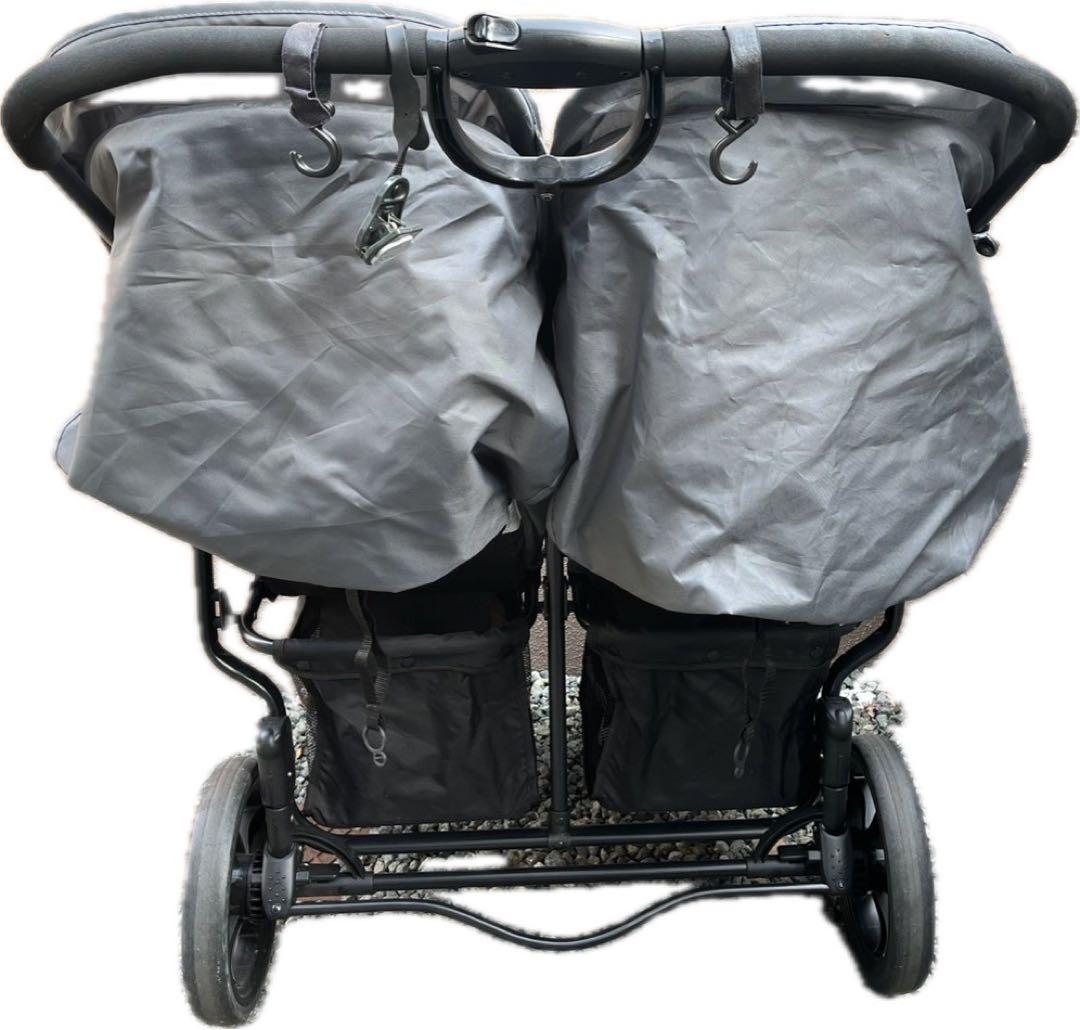 hauck ドイツ　双子ベビーカー　2人乗りベビーカー　荷重36kg