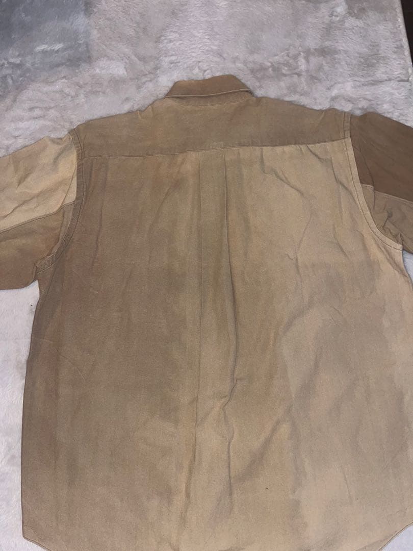 COMME des GARÇONS SHIRT 長袖シャツ S ベージュ