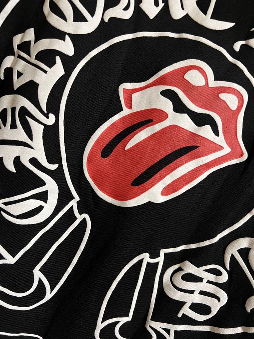 u*6様 Chrome Hearts ロゴプリント Tシャツ