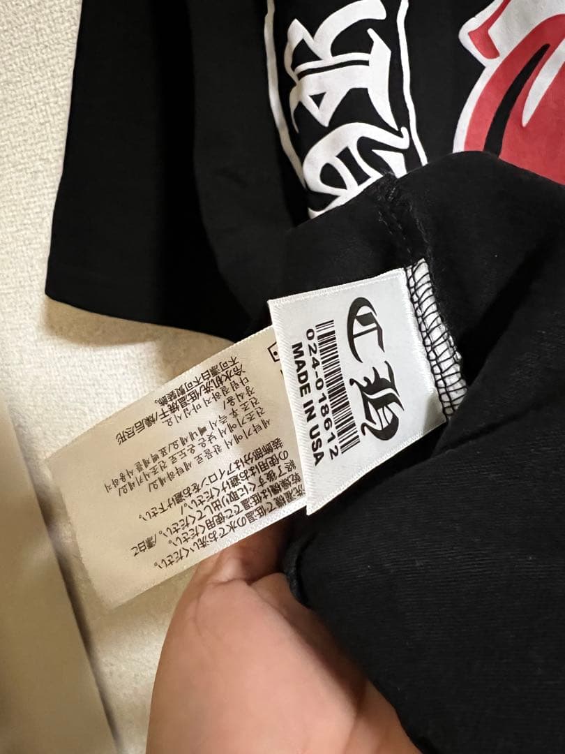 u*6様 Chrome Hearts ロゴプリント Tシャツ