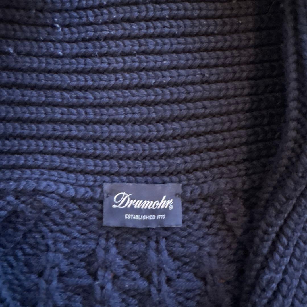 Drumohr ドルモア / ショールカラー ニットカーディガン