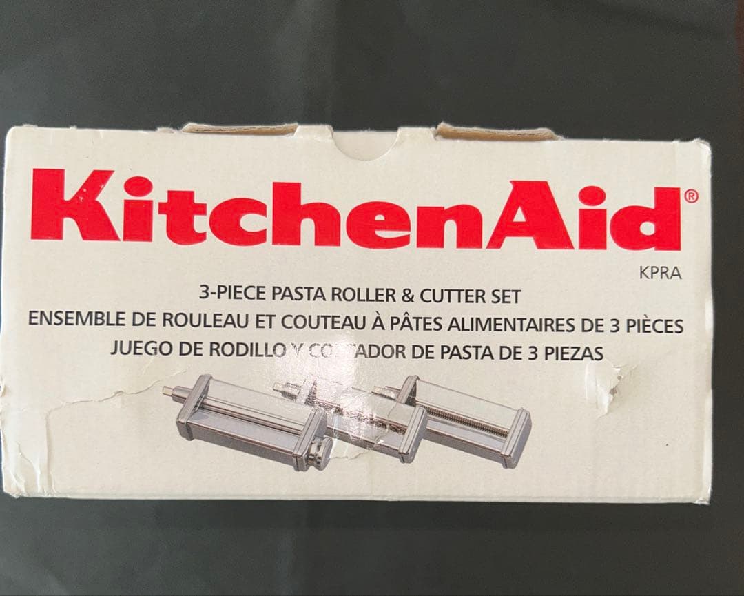 KitchenAid スタンドミキサー用　パスタローラー＆カッターセット