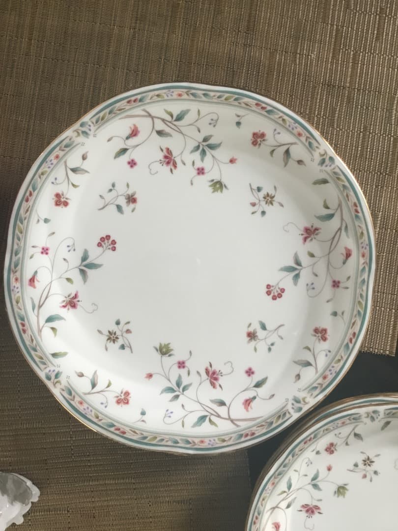 Noritake 花柄皿 日本製