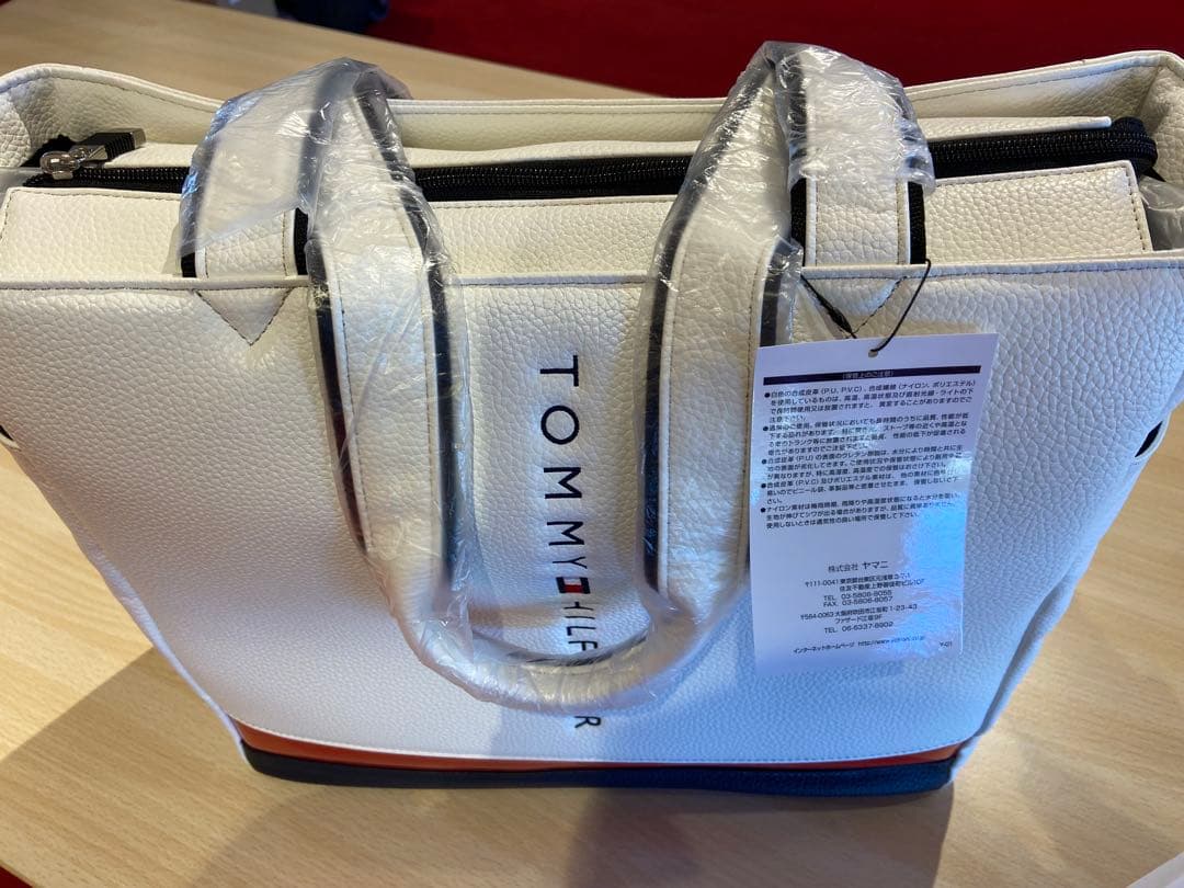   ホワイトトートバッグ