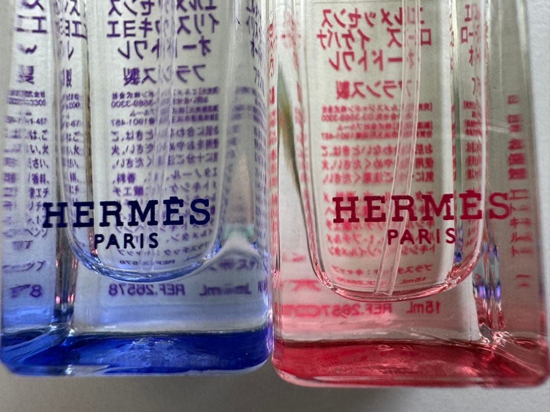 エルメス 　オードトワレ　 4本セット　ローズイケバナ　イリスウキヨエ　未使用