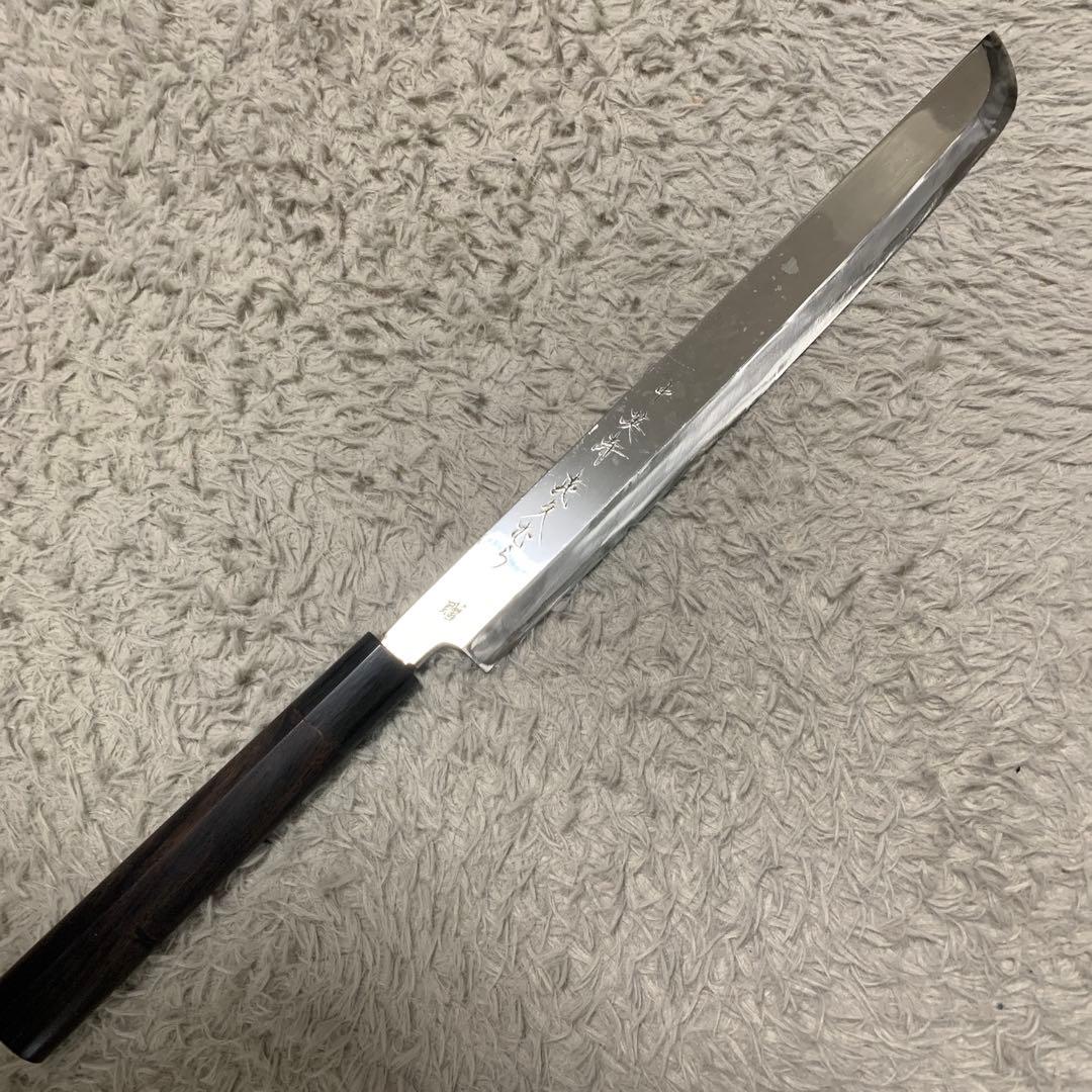 本日セール‼️包丁式　特別刻印入り　青鋼　　包丁　タコ引きにも