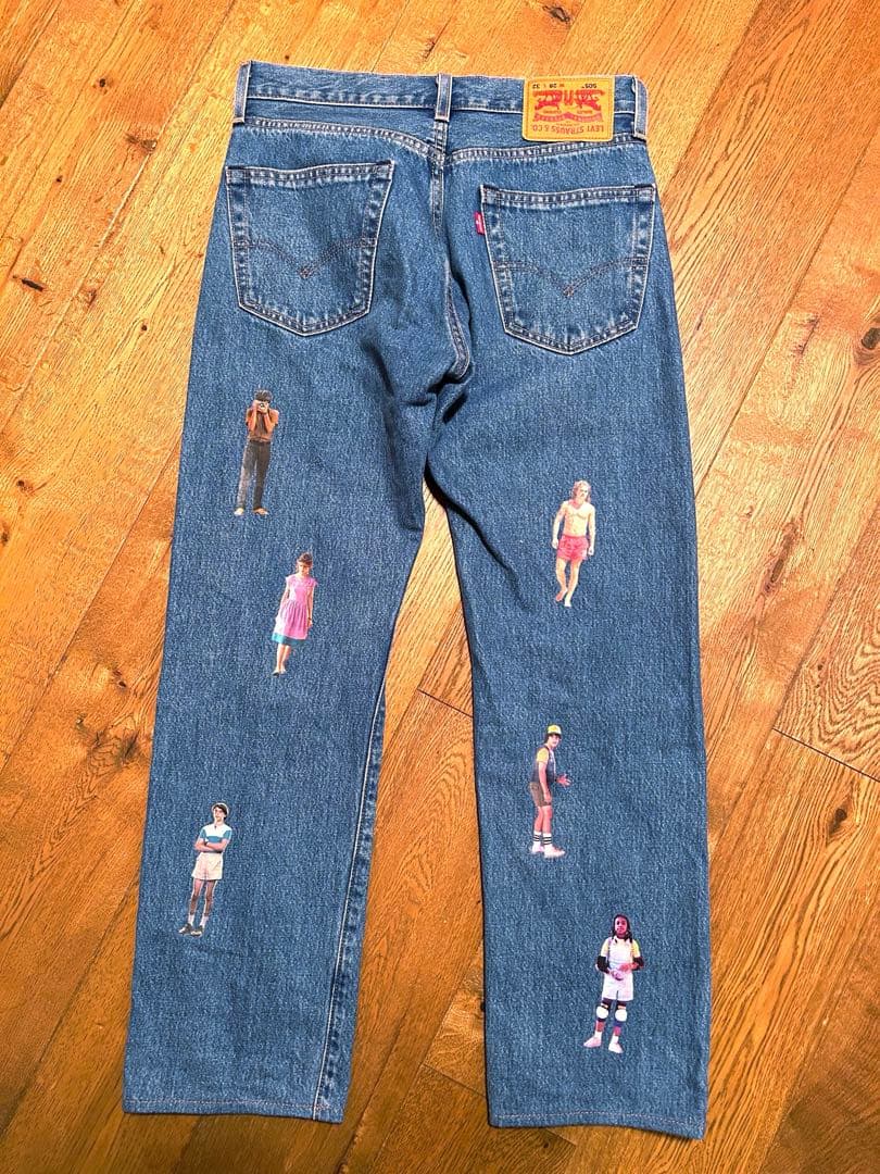 【完売品】ストレンジャーシングス リーバイス 505 コラボ デニム