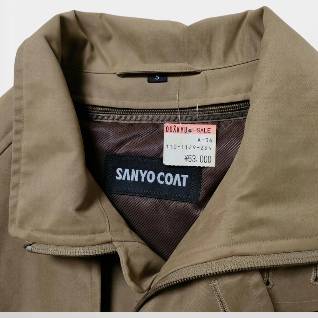新品・未使用★SANYOCOAT ブラウン トレンチコート GORE-TEX S