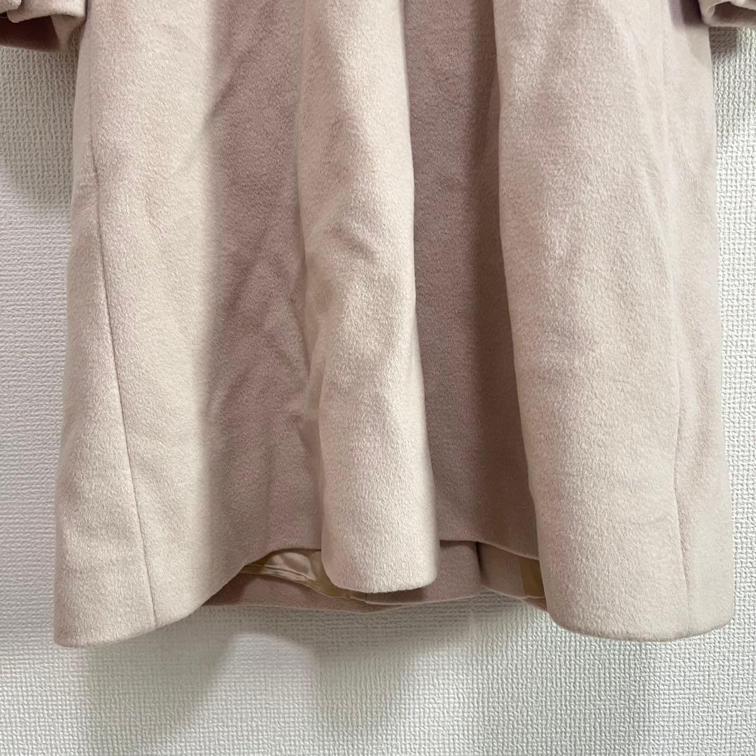 PAULE KA ベージュ ロングコート ボタン付き サイズ40 美品