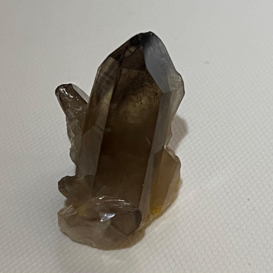 パキスタン産　スモーキークォーツ原石クラスター　天然石黒水晶　6点セット