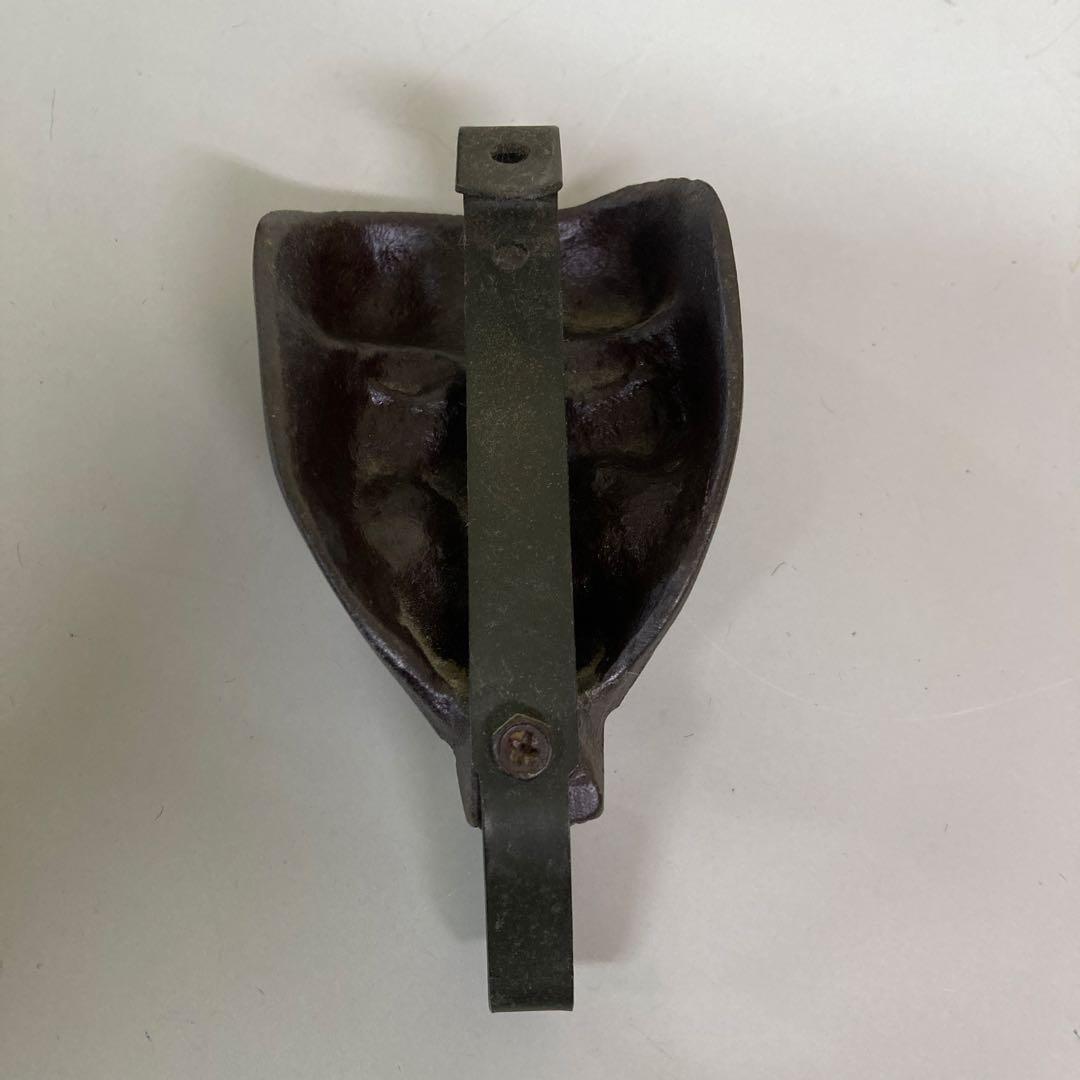 E4 昭和レトロ 金属工芸 お面 おかめ ひょっとこ 般若 魔除け 鍵フック