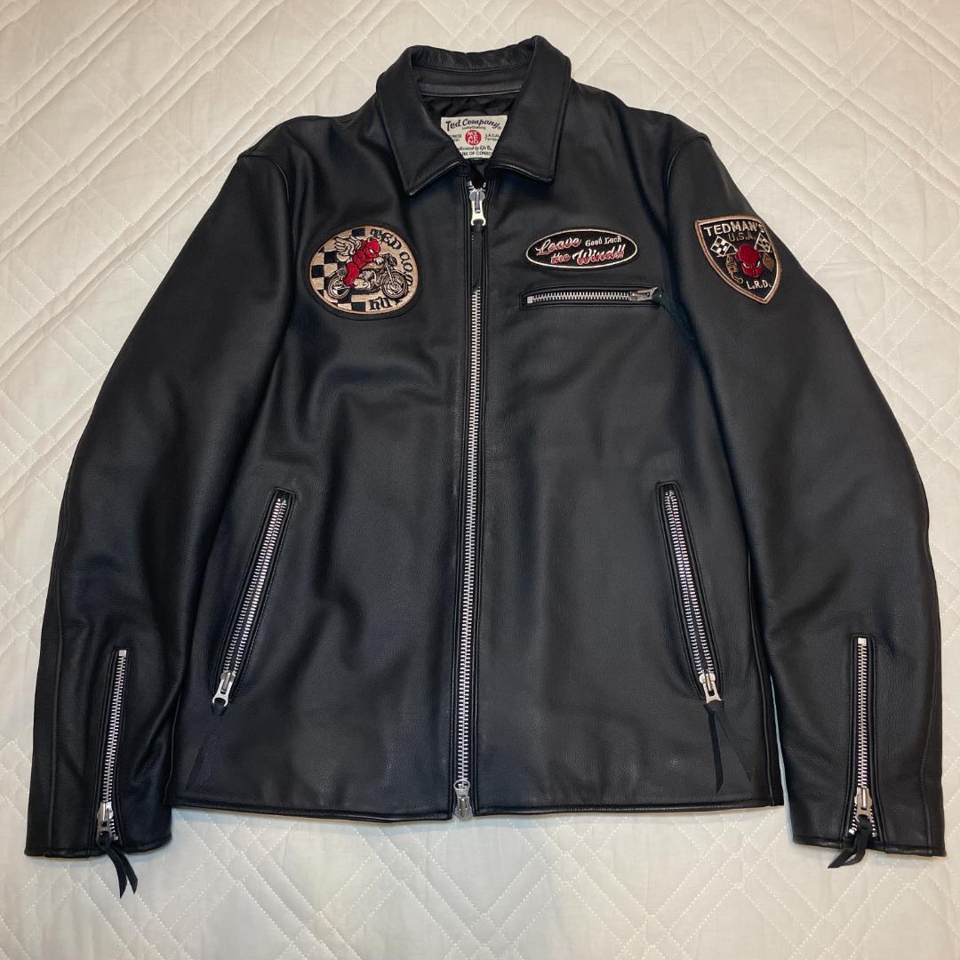 おさむ　TEDMAN 100着限定 シングルレザージャケット 46