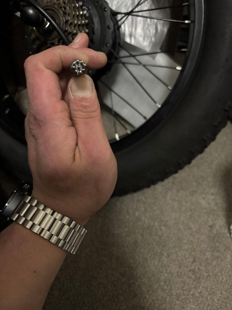 ⭐２０インチ 電動ファットバイク タイヤ ホイル 泥除け前後セット‼️