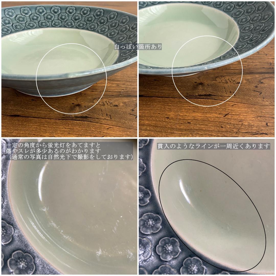 希少 クイストゴー AZUR アズール Φ21 スーププレート 深皿 1枚 A