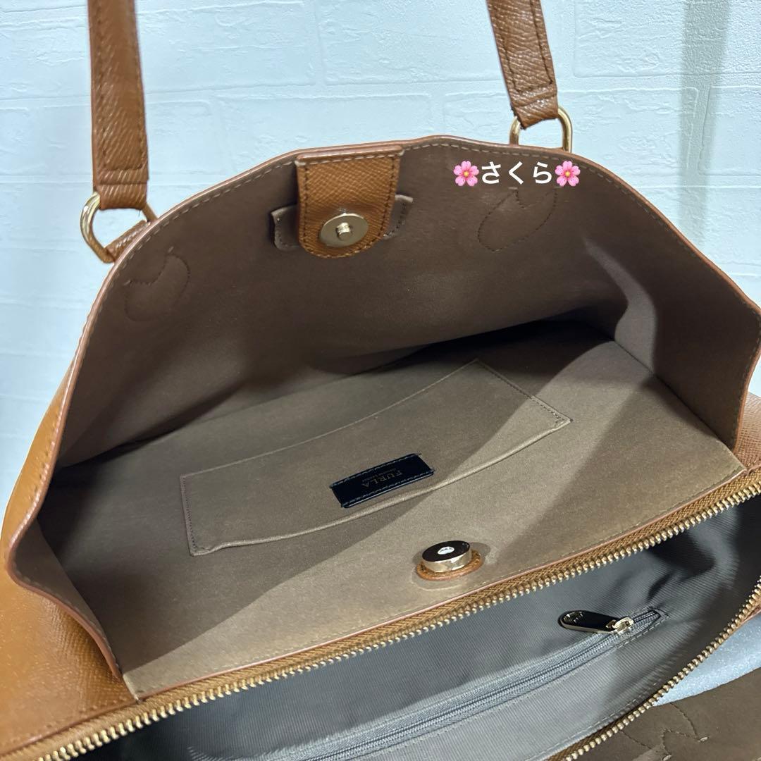 ✨未使用級✨フルラ ミネルヴァ L トートバッグ ビジネスバッグ