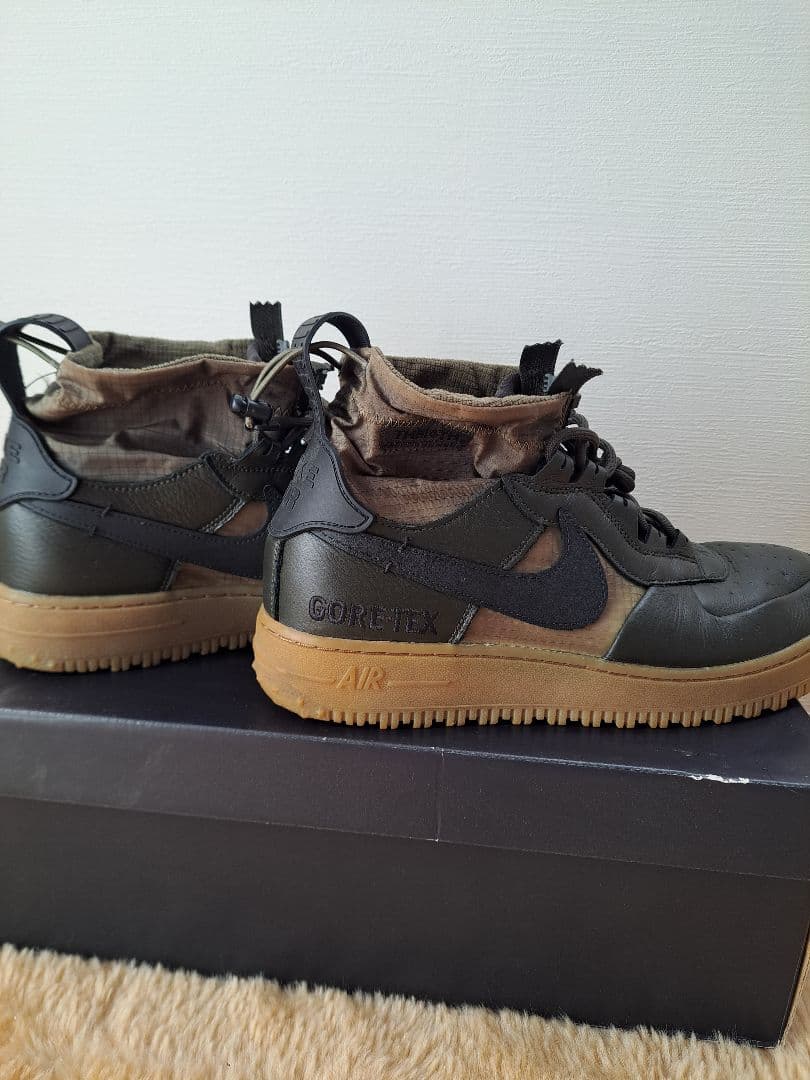 NIKE Air Force 1 GORE-TEX ブラック/カーキ