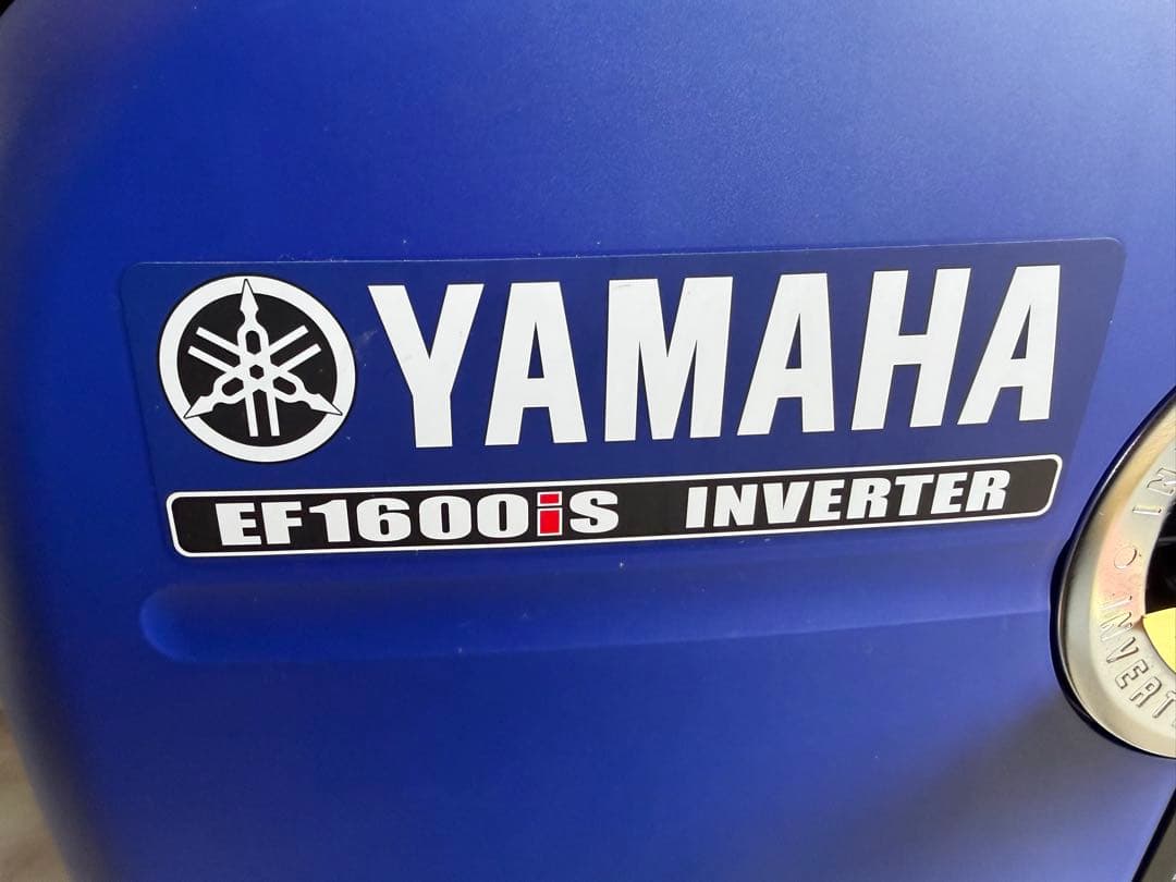 新品　試運転のみ　YAMAHAヤマハ インバーター発電機EF1600iS 送料込