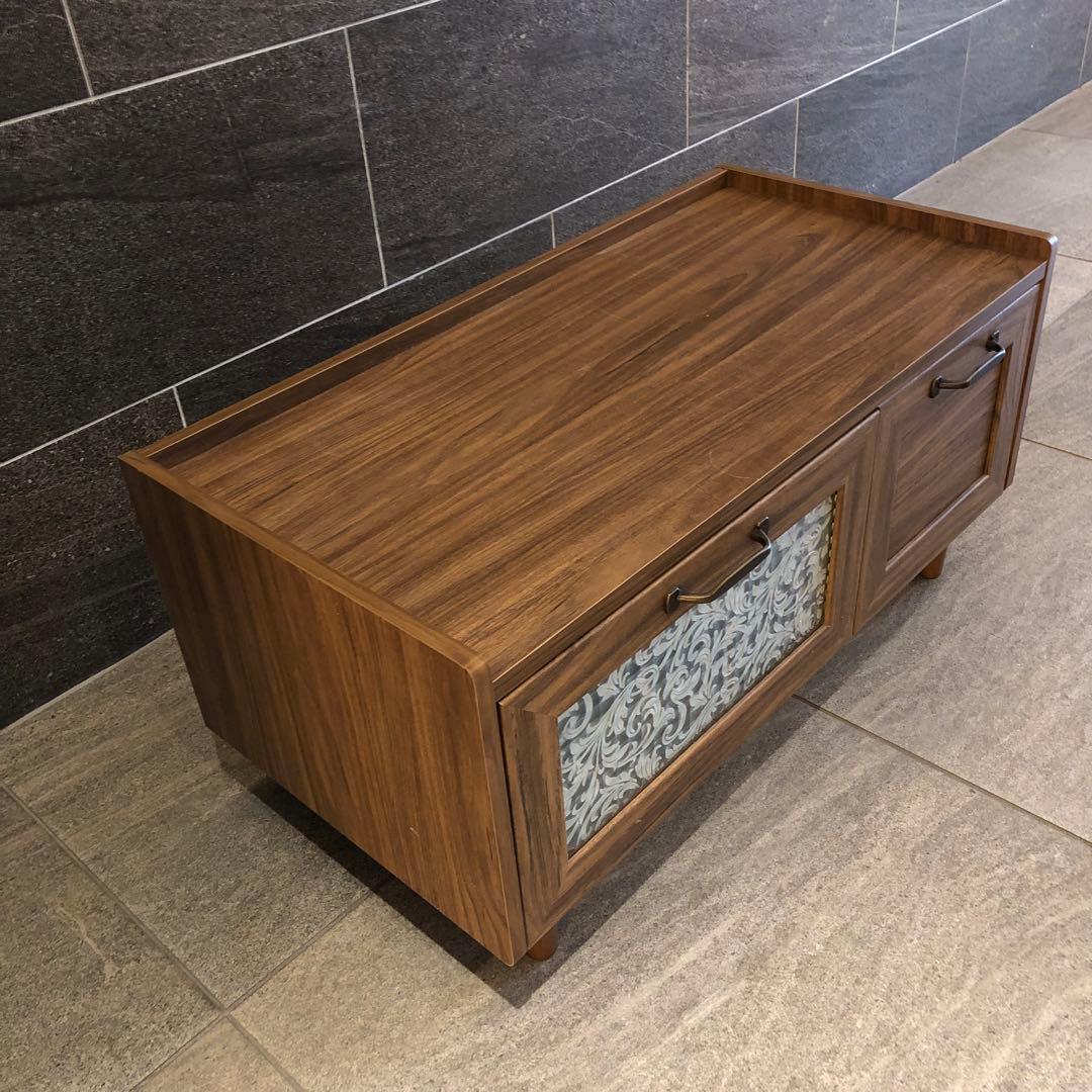 テレビボード ローボード テレビ台 ノクタ80 ブラウン 引き出し付き　ニトリ