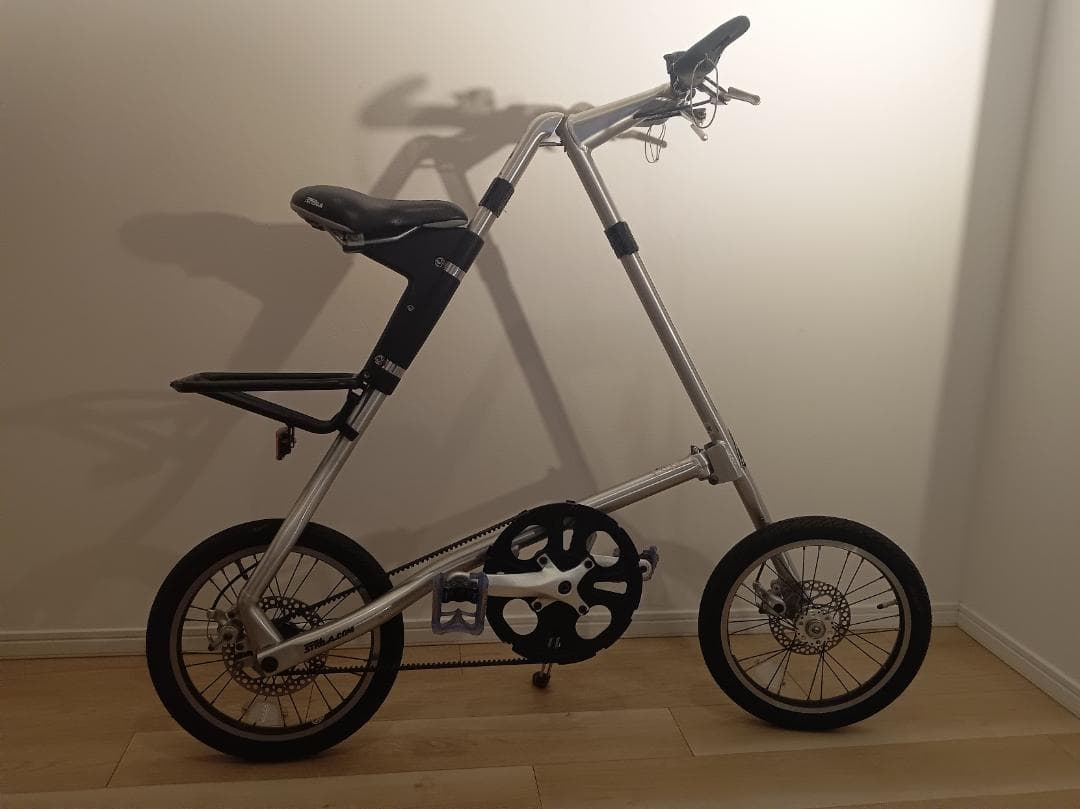 STRIDA 折りたたみ自転車 アルミフレーム（スポークホイール）輪行袋付き