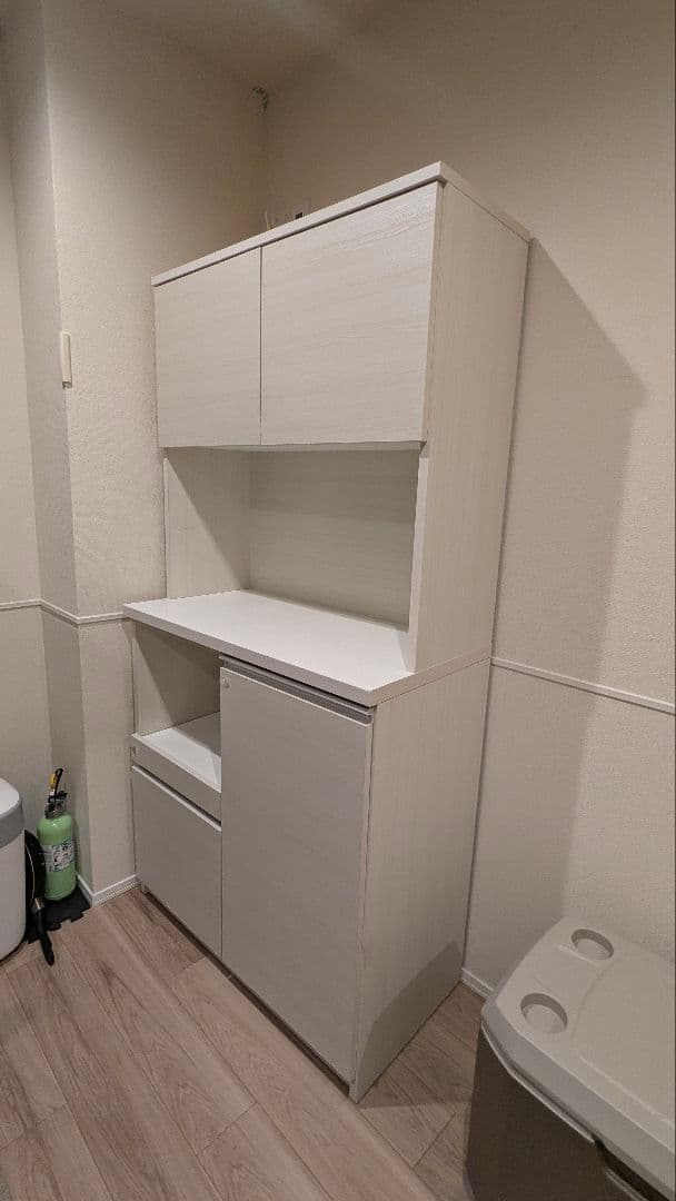 hui su　食器棚　ホワイトウッド　幅90cm　さいたま市引き取り