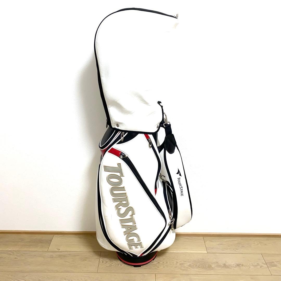 TOURSTAGEゴルフクラブ フルセット☆初心者メンズ右利きキャディバッグ付R