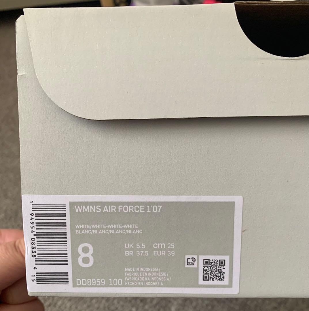 Nike Air Force 1 '07 ホワイト 8